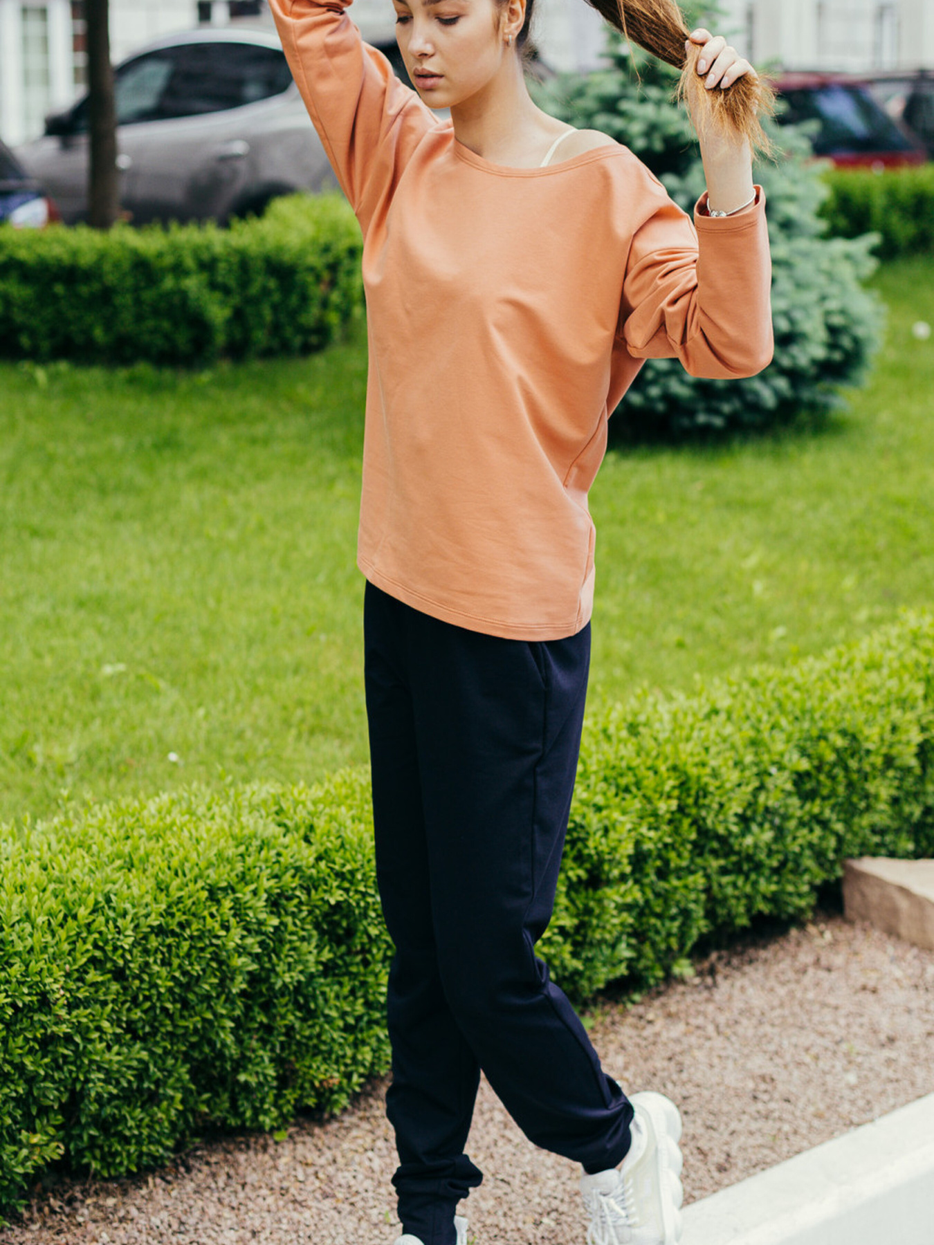 Спортивный костюм LadyLike модель ll197470015-sinj Спортивный костюм LadyLike модель ll197470015-sinj Фото