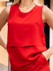 Блуза LadyLike модель ll176320010-malinovij Фото