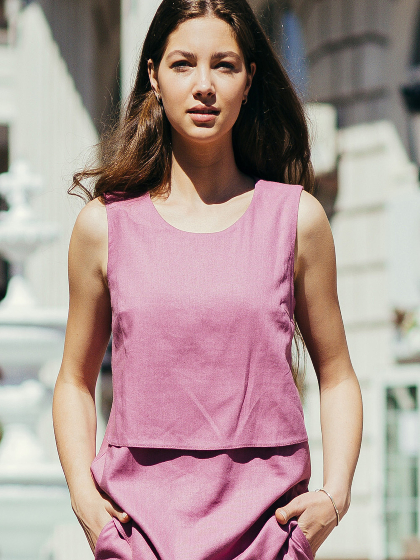 Блуза LadyLike модель ll176350017-fioletovj Блуза LadyLike модель ll176350017-fioletovj Фото