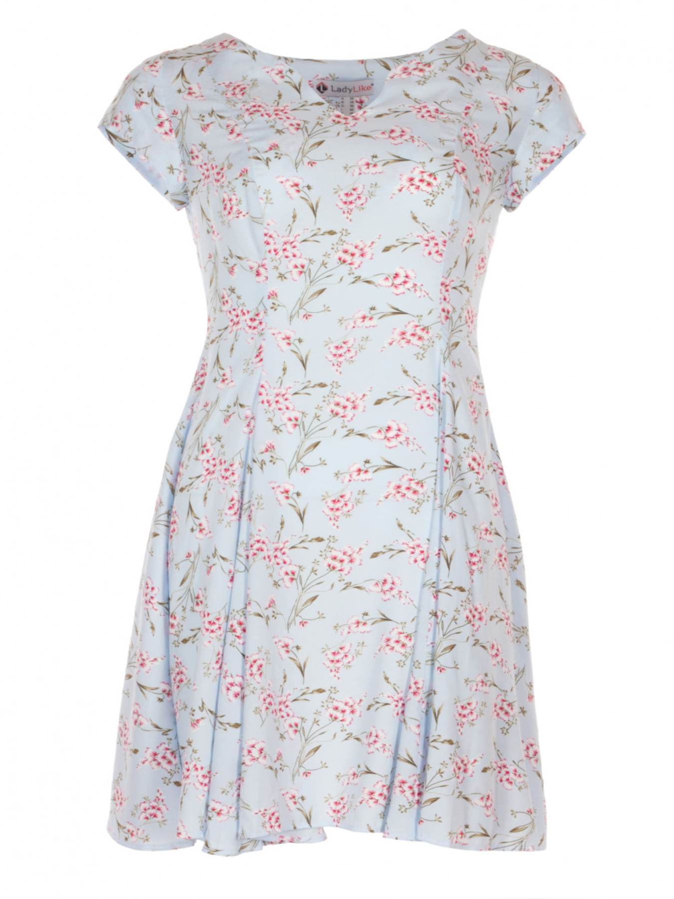 Платье мини LadyLike модель ll132117869-blakitnij Фото