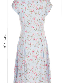 Платье мини LadyLike модель ll132117869-blakitnij Фото