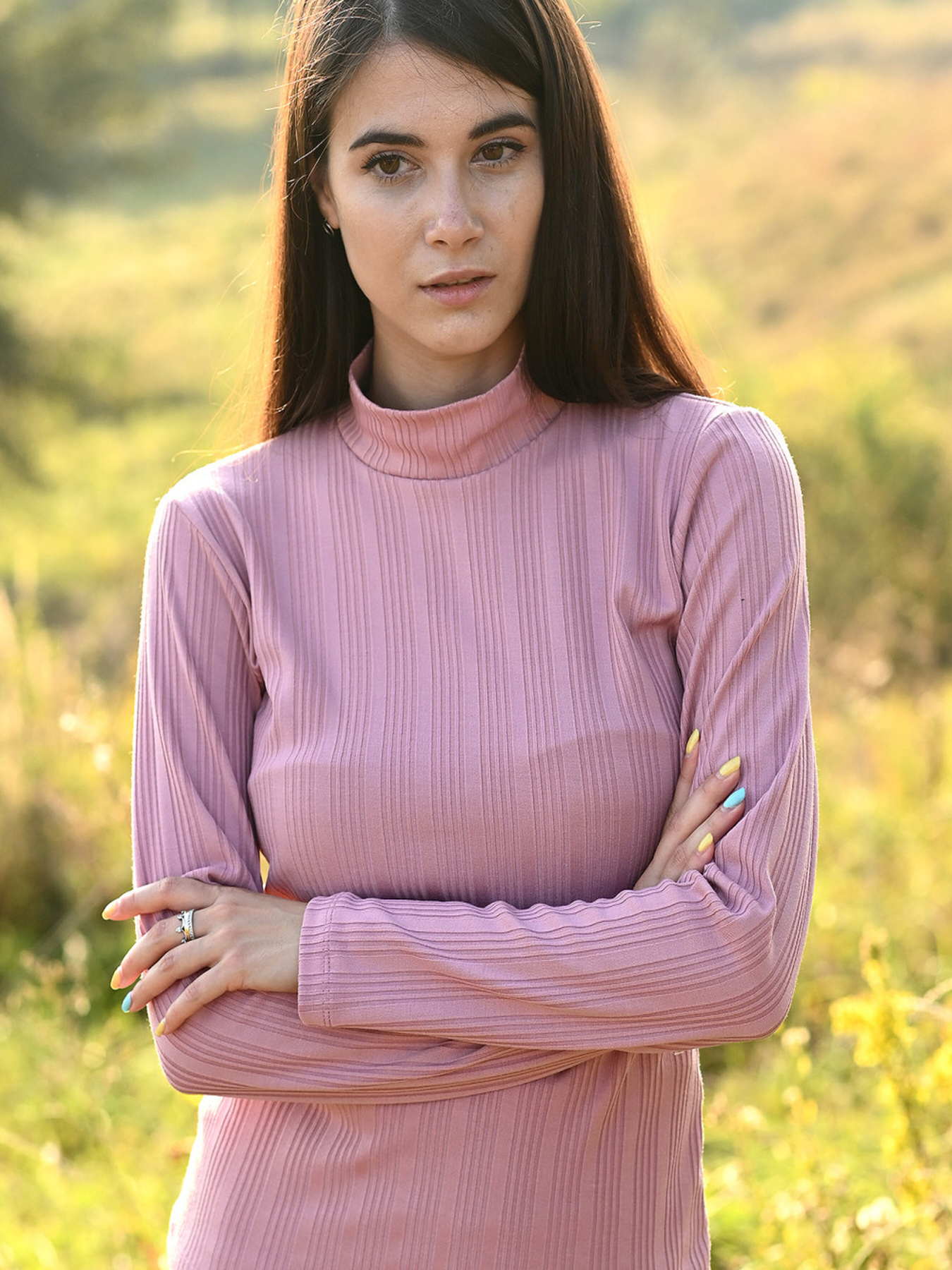 Водолазка LadyLike модель ll60270011-rozhevij Фото