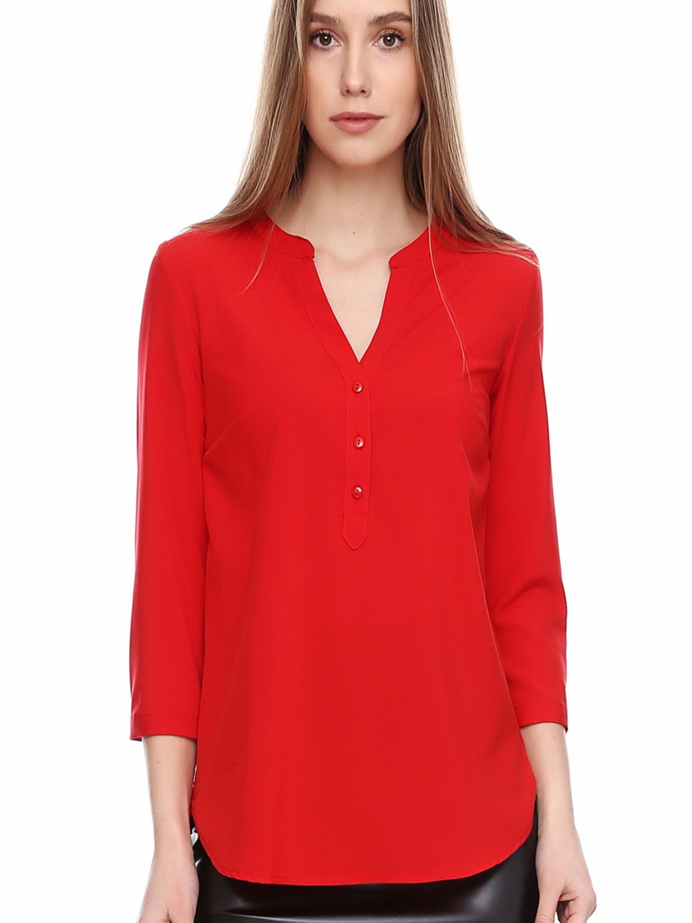 Блуза LadyLike модель ll109710110-chervonij Фото