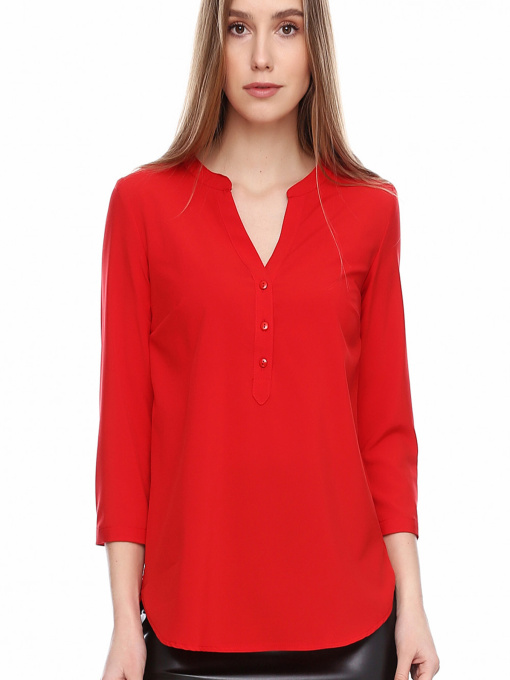 Блуза LadyLike модель ll109710110-chervonij Фото