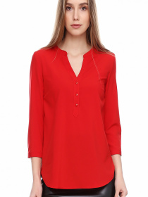 Блуза LadyLike модель ll109710110-chervonij Фото