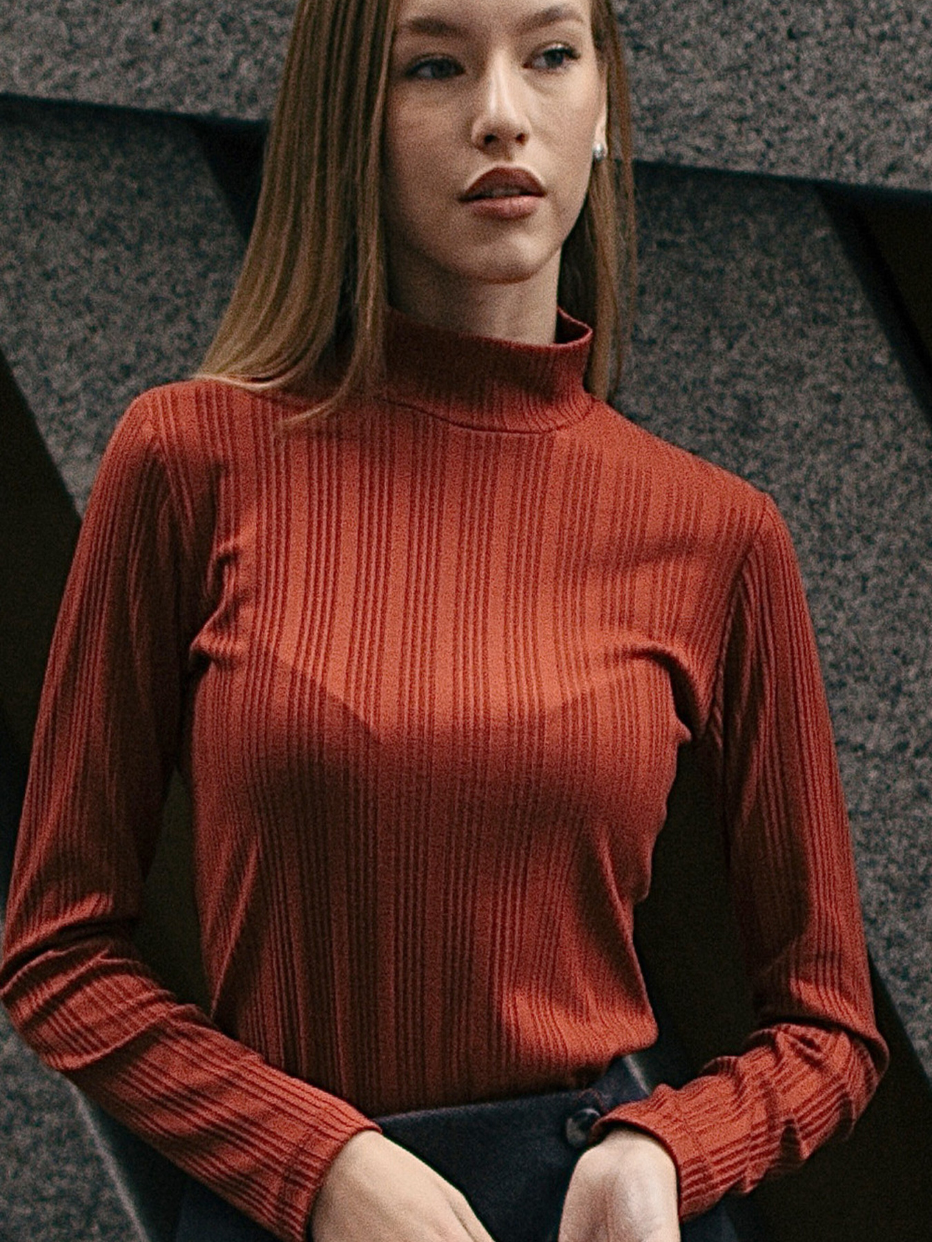 Водолазка LadyLike модель ll60270269-bordovj Фото