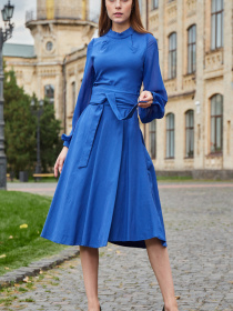 Сукня міді LadyLike модель ll207320067-elektrik Фото