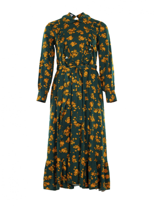 Платье миди LadyLike модель ll186817942-zelenij Фото