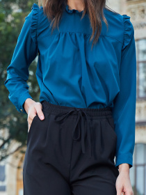 Блуза LadyLike модель ll205920079-zelenij Фото