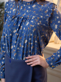 Блуза LadyLike модель ll205912969-sinj Фото