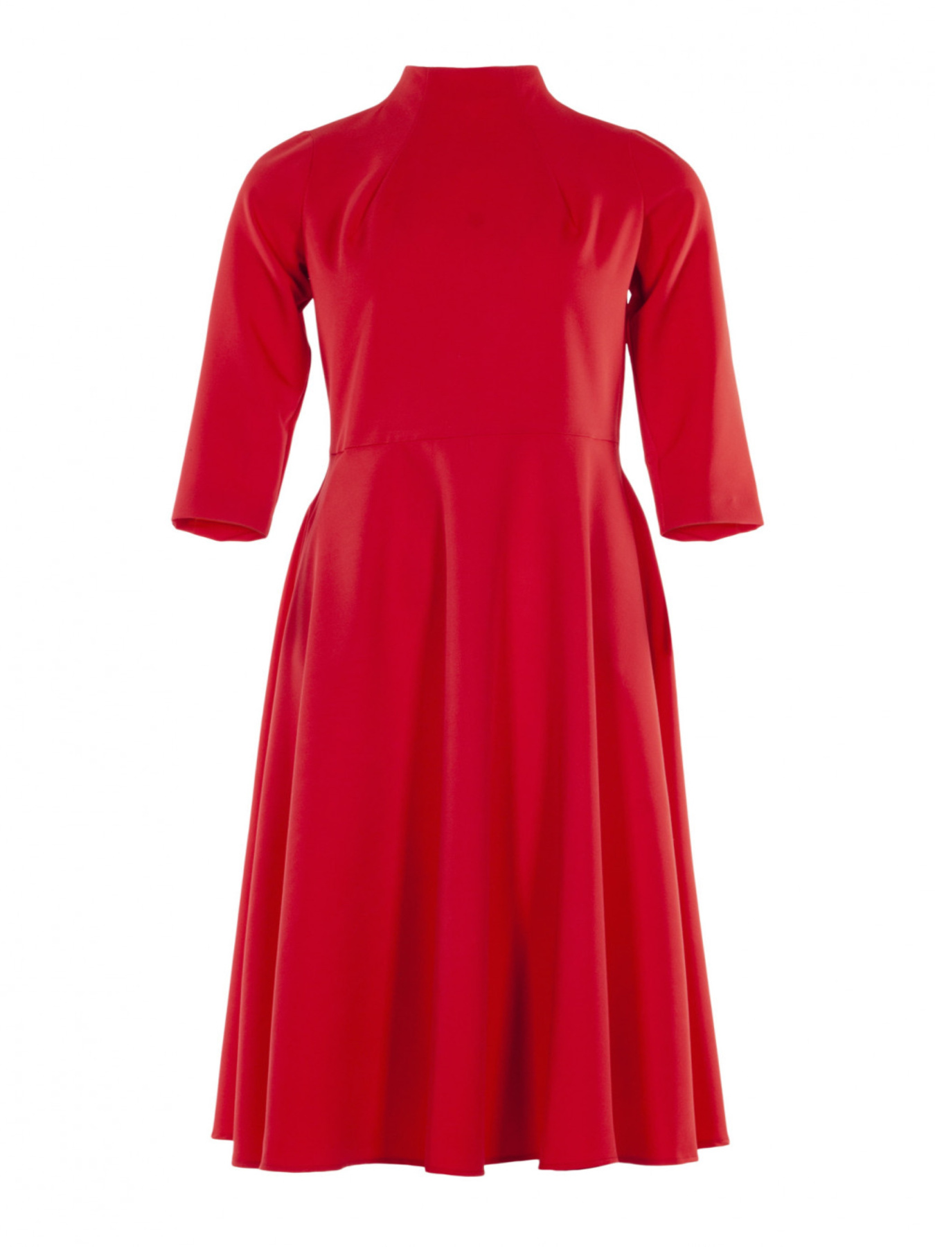 Сукня міді LadyLike модель ll205120010-chervonij Фото