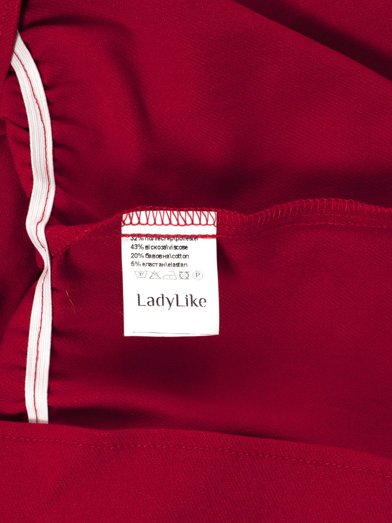 Блуза LadyLike модель ll202120010-chervonij Фото