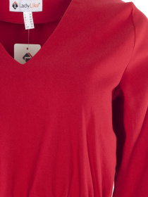 Блуза LadyLike модель ll202120010-chervonij Фото