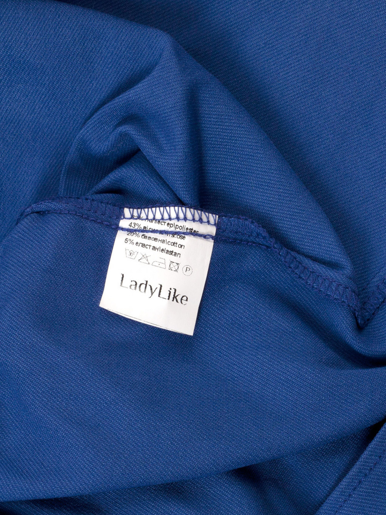 Блуза LadyLike модель ll202120067-elektrik Фото