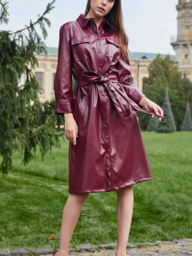 Платье миди LadyLike модель ll142280068-bordovj Фото