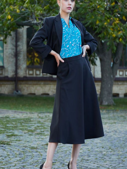 Юбка миди LadyLike модель ll207520090-chornij Фото