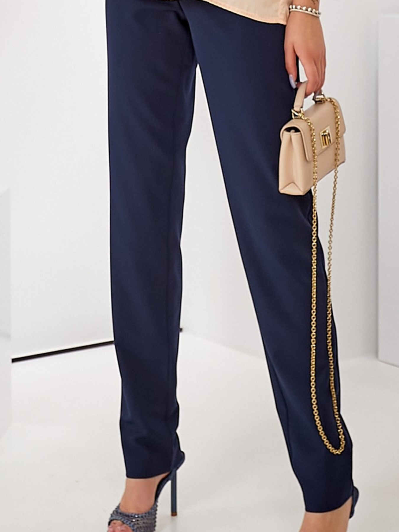 Повсякденні штани LadyLike модель ll209120063-sinj Фото