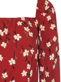 Сукня міді LadyLike модель ll204114310-korichnevij Фото