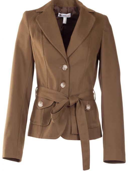 Жакет LadyLike модель ll18180084-korichnevij Фото