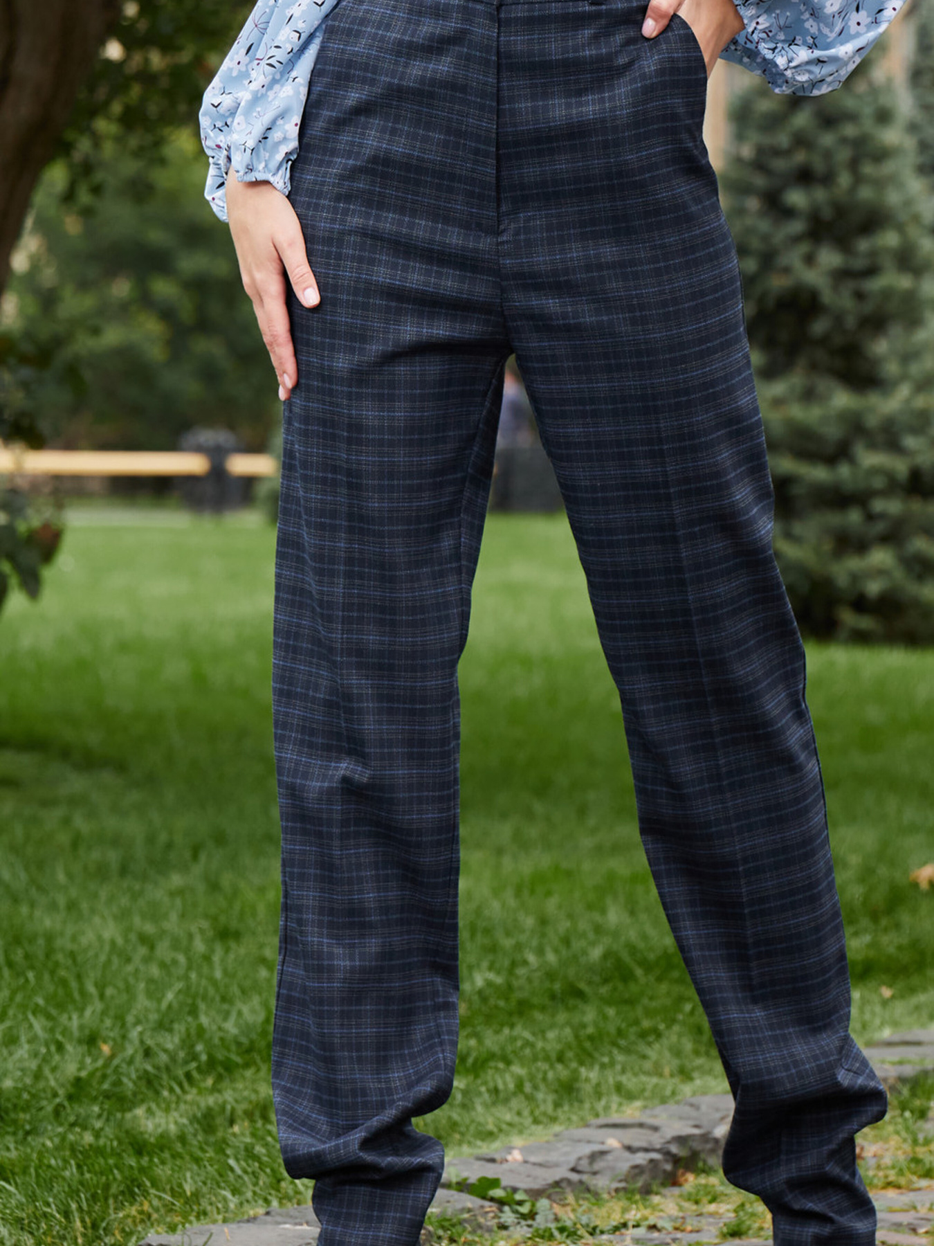 Брюки повседневные LadyLike модель ll165167791-sinj Фото