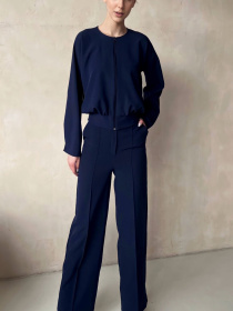 Брюки повседневные LadyLike модель ll18820063-sinj Фото