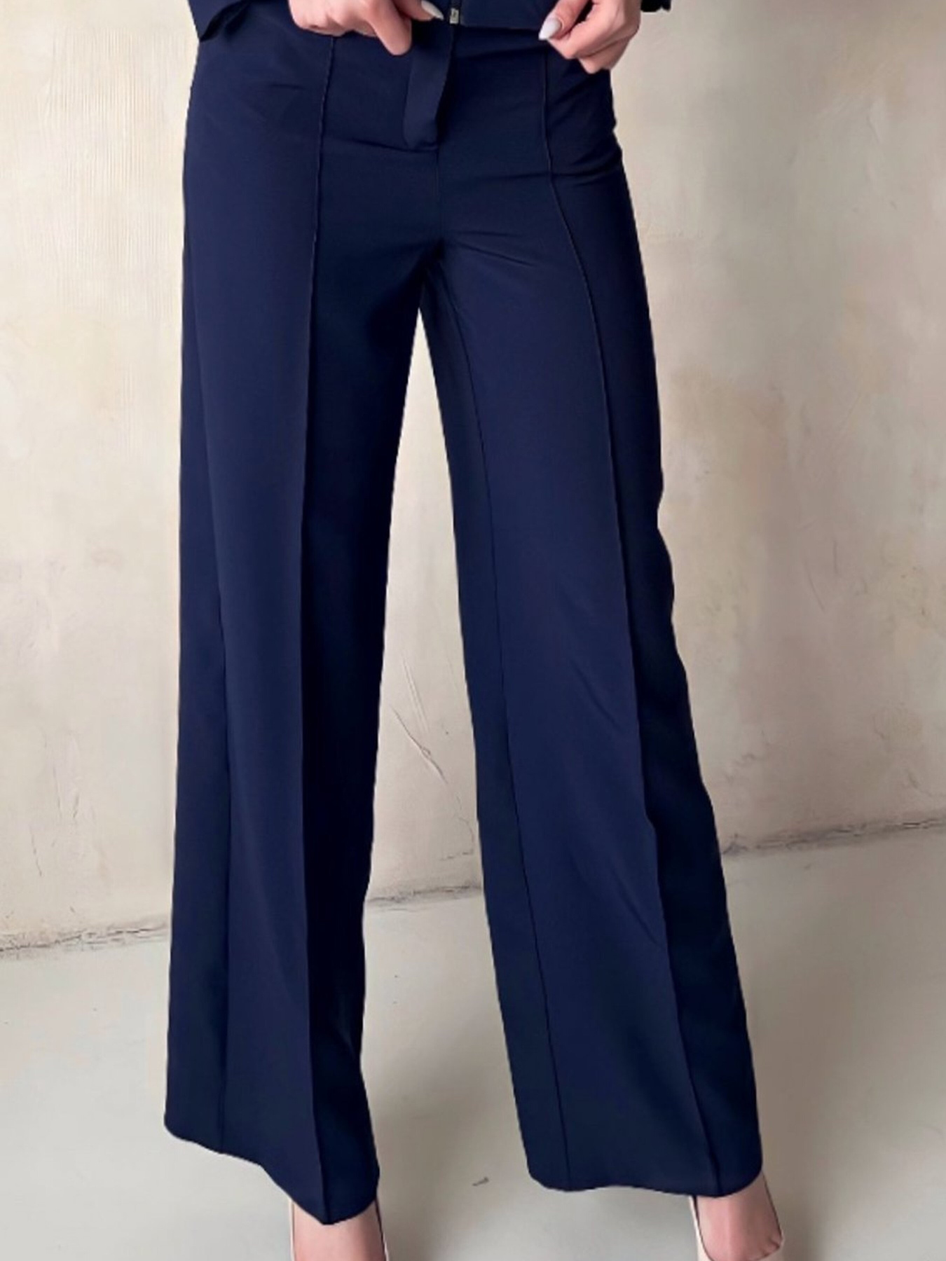 Повсякденні штани LadyLike модель ll18820063-sinj Фото