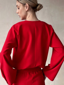 Жакет LadyLike модель ll213320010-chervonij Фото