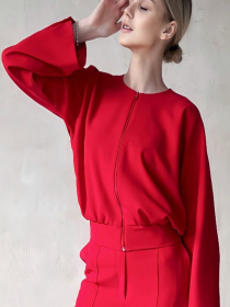 Жакет LadyLike модель ll213320010-chervonij Фото