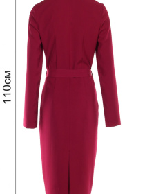 Сукня міді LadyLike модель ll19020017-malinovij Фото