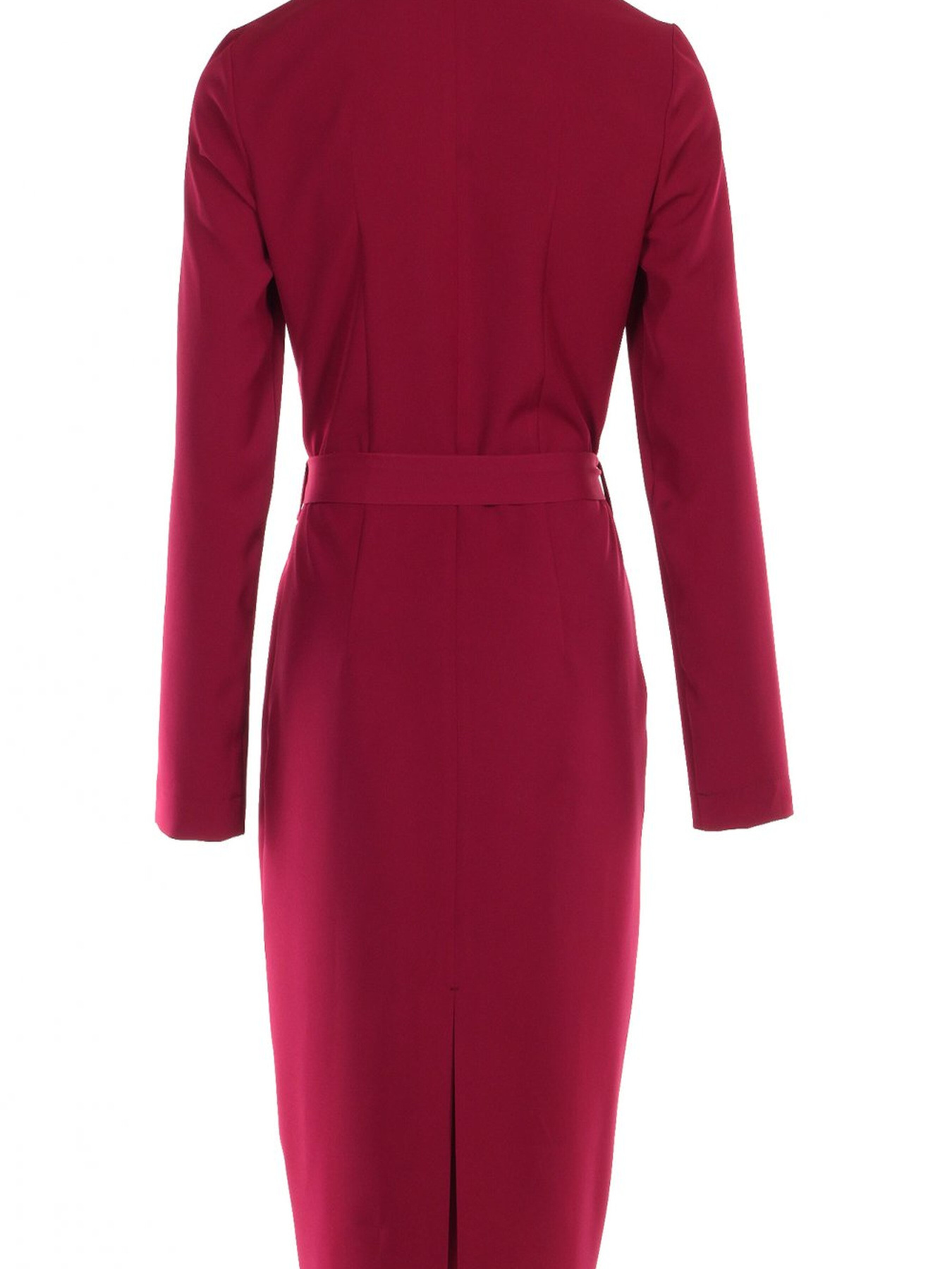 Платье миди LadyLike модель ll19020017-malinovij Фото