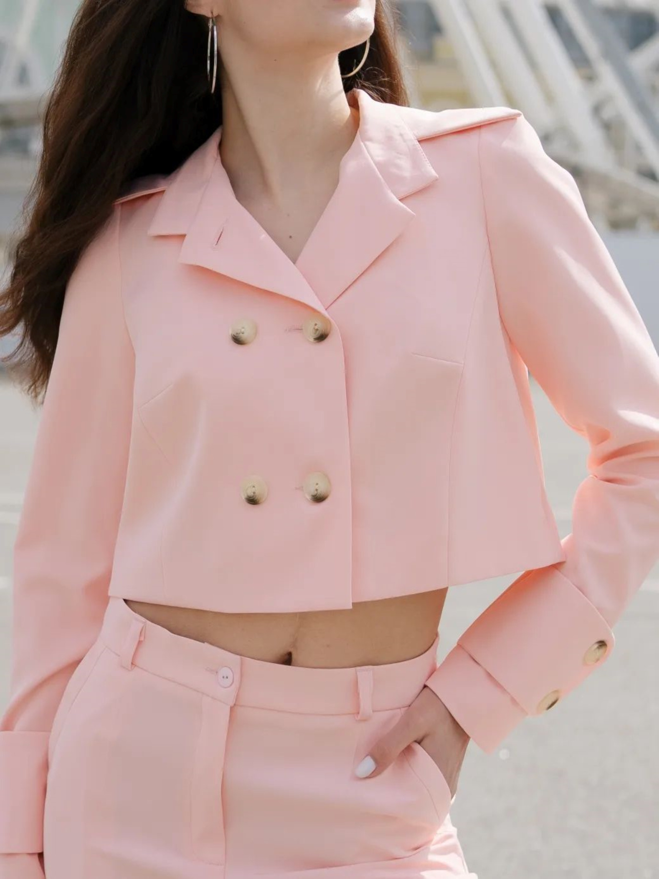 Жакет LadyLike модель ll18920015-rozhevij Фото