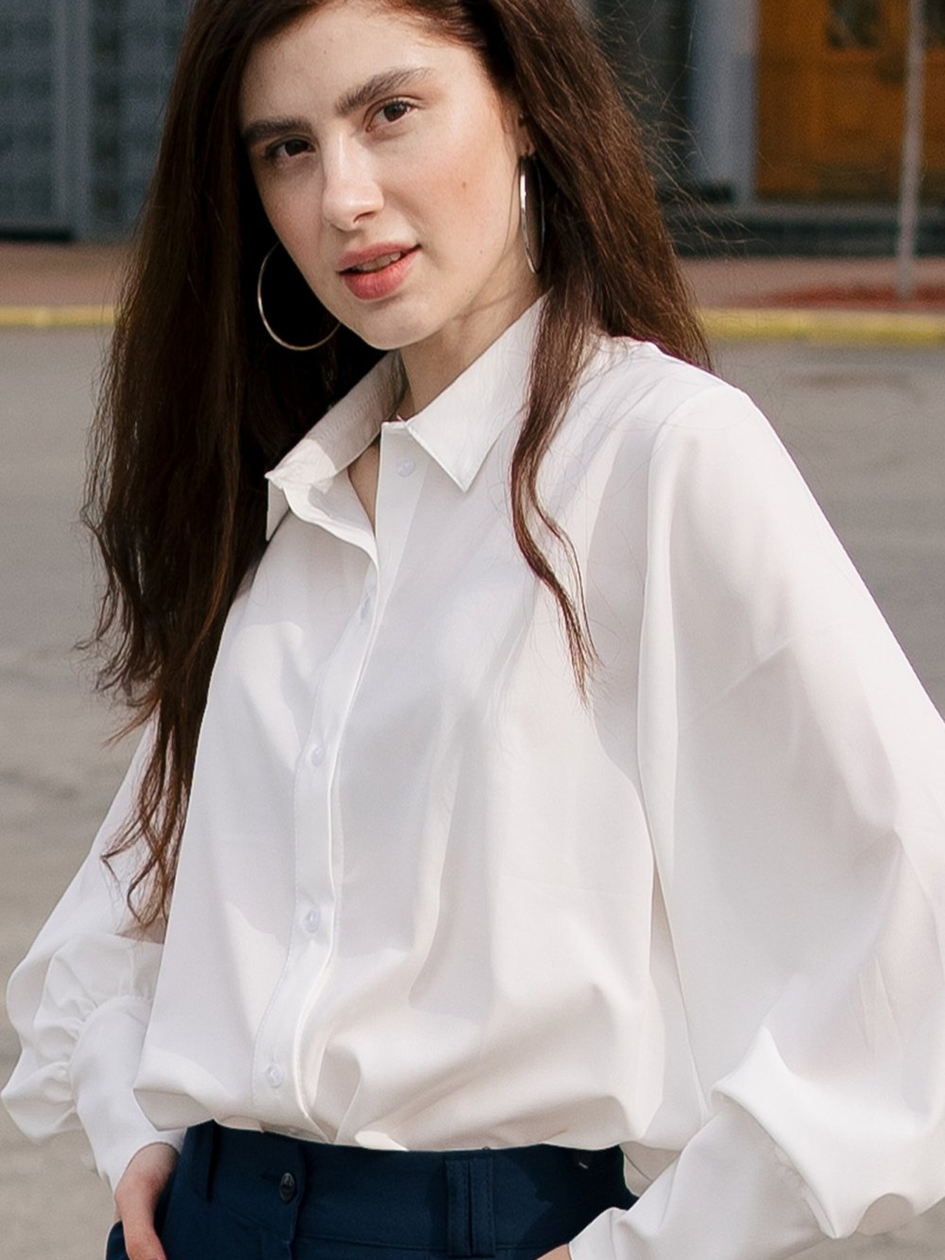 Блуза LadyLike модель ll184010001-molochnij Фото