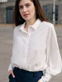 Блуза LadyLike модель ll184010001-molochnij Фото