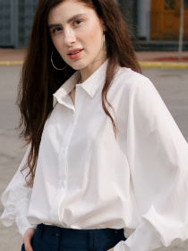 Блуза LadyLike модель ll184010001-molochnij Фото