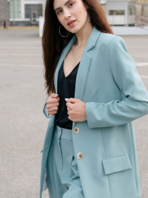 Блейзер LadyLike модель ll171020073-zelenij Блейзер LadyLike модель ll171020073-zelenij Фото