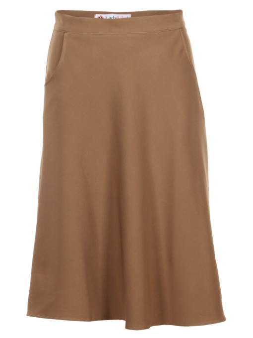 Юбка миди LadyLike модель ll207520084-korichnevij Фото