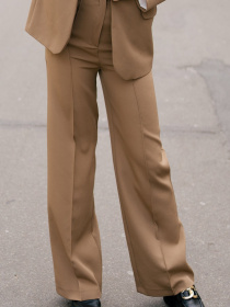 Брюки повседневные LadyLike модель ll18820084-korichnevij Фото