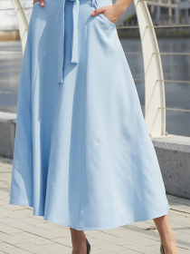 Спідниця міді LadyLike модель ll197620069-blakitnij Фото