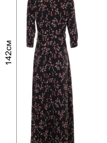 Сукня міді LadyLike модель ll194316890-chornij Фото