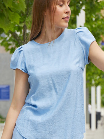 Блуза LadyLike модель ll200250062-blakitnij Фото