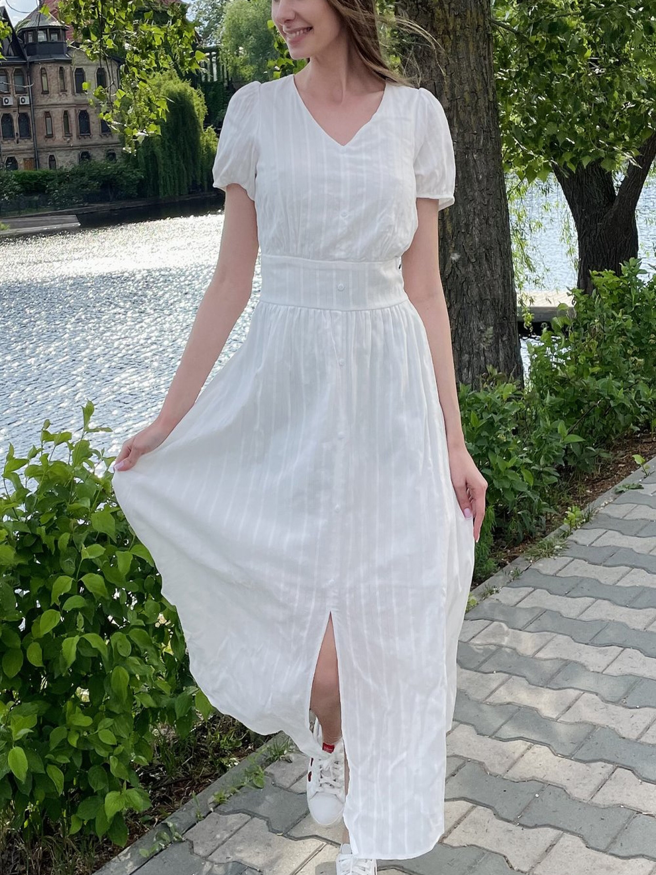 Сукня міді LadyLike модель ll214010000-blij Фото