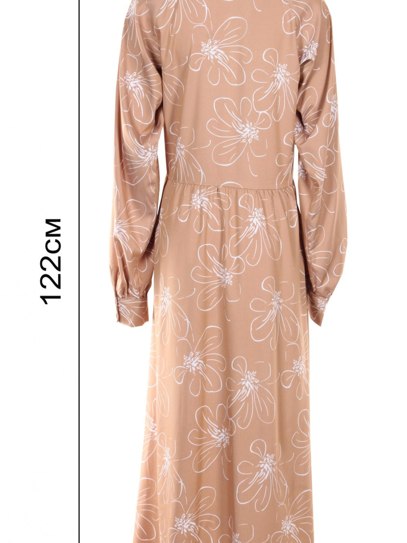 Платье миди LadyLike модель ll214316789-bezhevij Фото