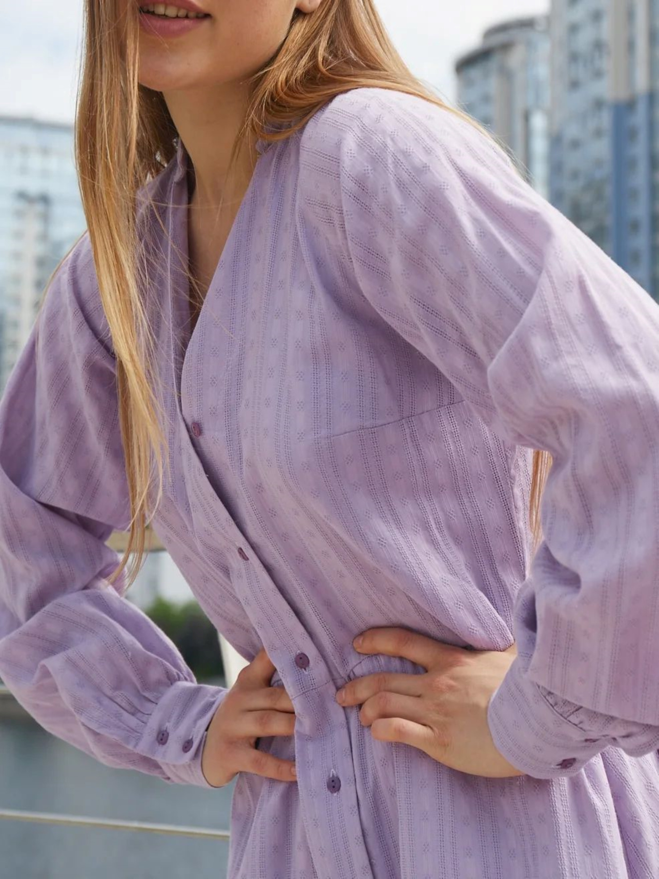 Сукня міді LadyLike модель ll214310029-fioletovj Фото