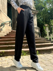 Повсякденні штани LadyLike модель ll19450090-chornij Фото