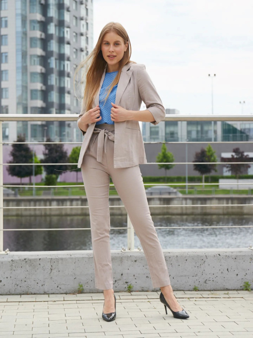 Блейзер LadyLike модель ll127850089-bezhevij Фото