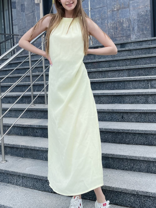 Платье мини LadyLike модель ll916610037-zhovtij Фото