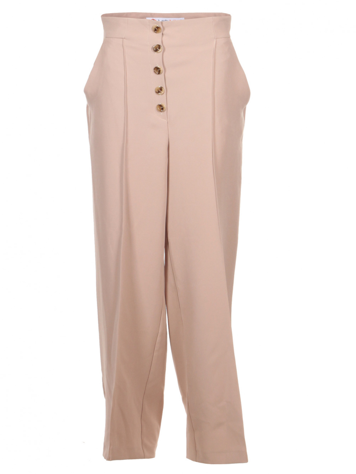 Повсякденні штани LadyLike модель ll213820086-bezhevij Фото