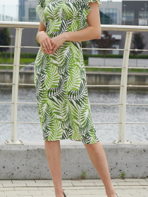 Сукня міді LadyLike модель ll214157847-zelenij Фото