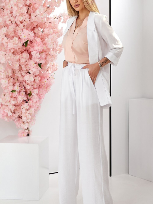 Повсякденні штани LadyLike модель ll211850001-blij Фото