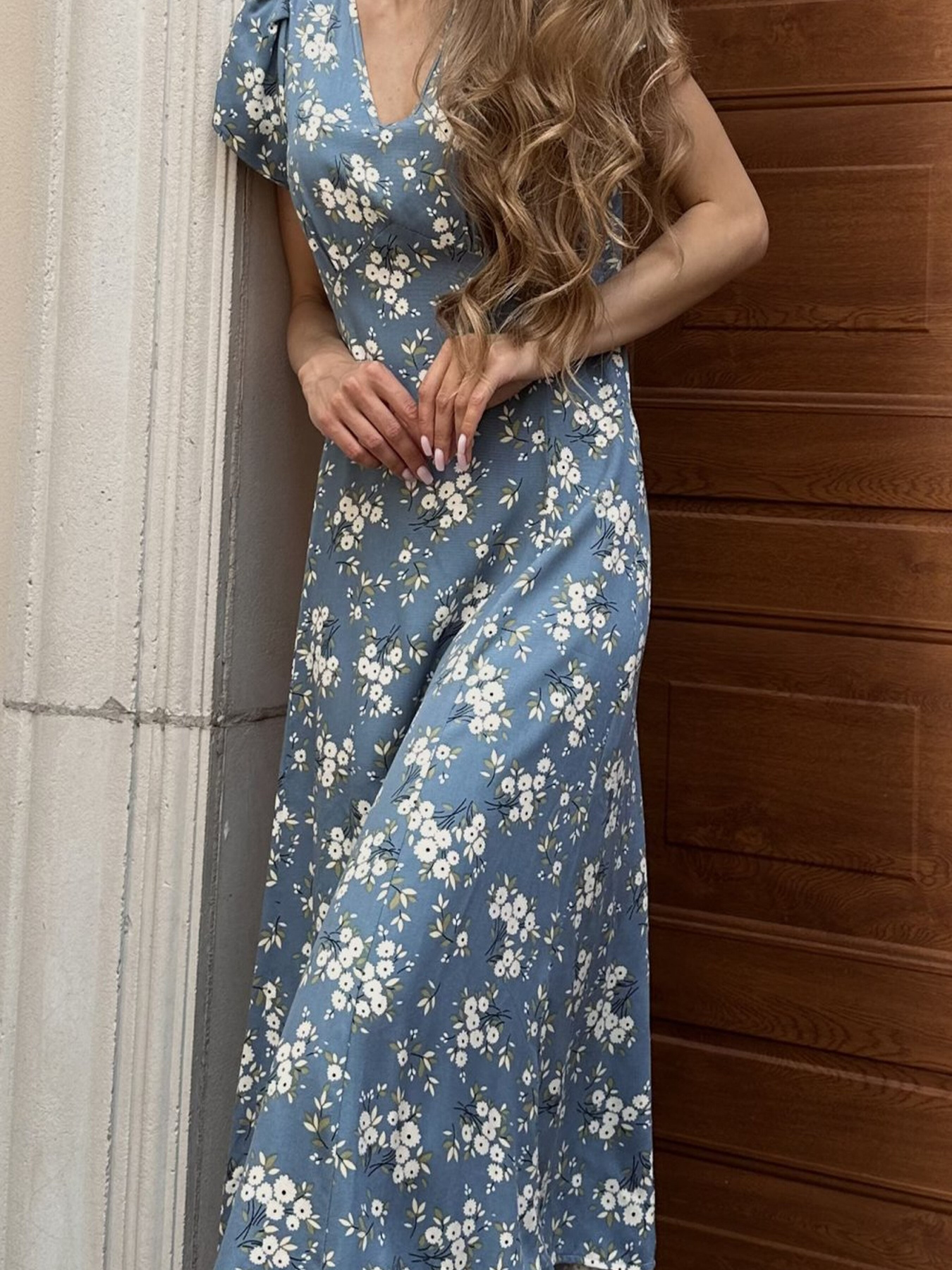 Сукня міді LadyLike модель ll85316569-sinj Фото